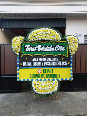 Papan Bunga Duka di Padaherang