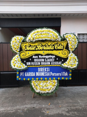 Papan Bunga Duka di Padaherang